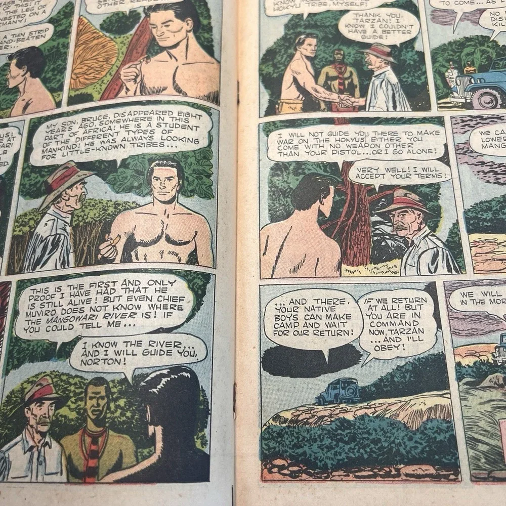 Tarzan #51  VG+  Dell December Lex Barker Comic